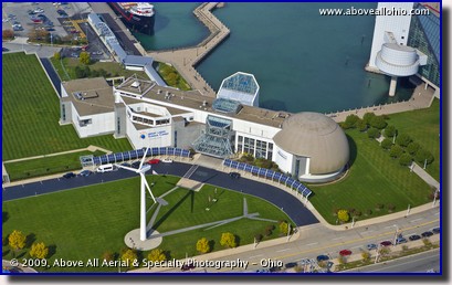 Aerial photo - Great Lakes Science Center, Cleveland, OH